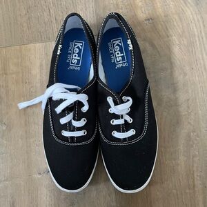 Keds Black Canvas Sneakers